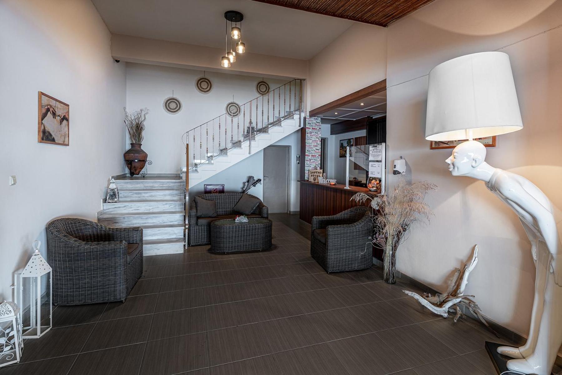 Sappho Hotel 스칼라 에레수 외부 사진